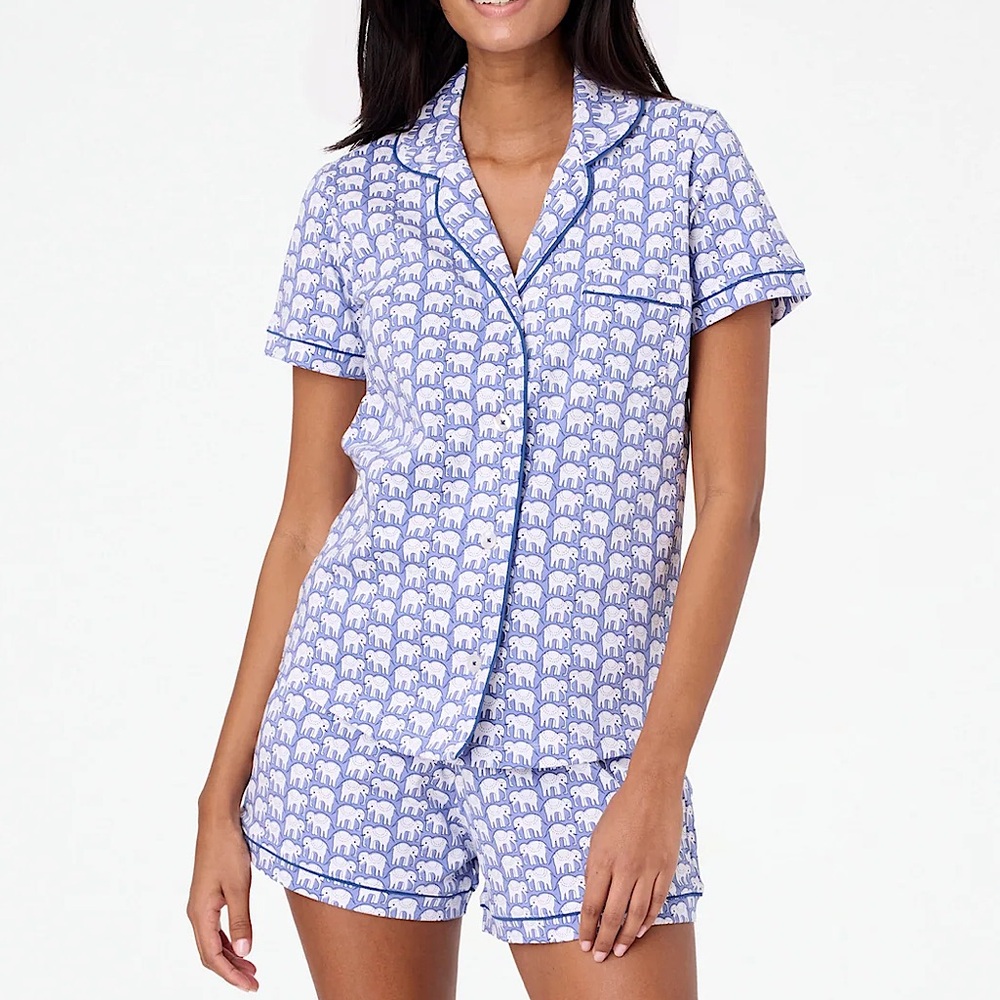 Roller Rabit Hathi Polo Pajama Set Size Large